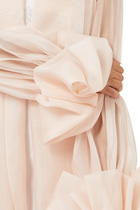 Puff Sleeve Abaya Set